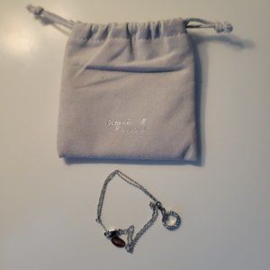 Agnès B. Pendant Bracelet